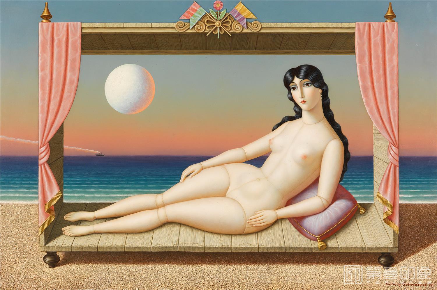 水彩画-欧美顶尖艺术抽象绘画图集-460